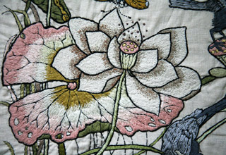 Lotus Pond Scene Detail