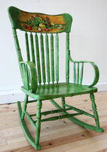 Painted furniture and objects