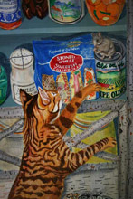 Detail, Pantry Screen    