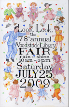 Library Fair Poster for 2009